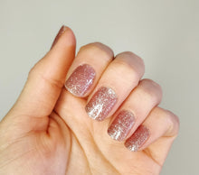 Nail Wraps | Rose Glitter