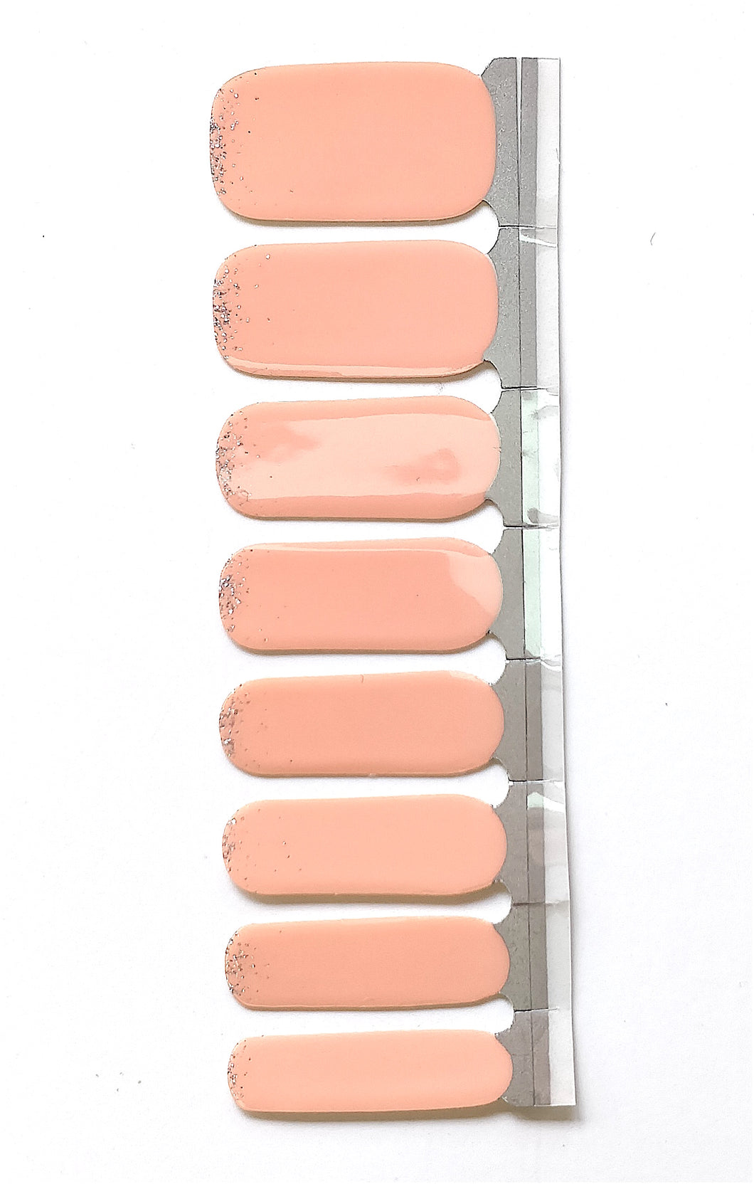 Nail Wraps | Nude With a Little Dazzle