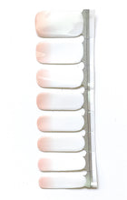 Nail Wraps | Nude to White