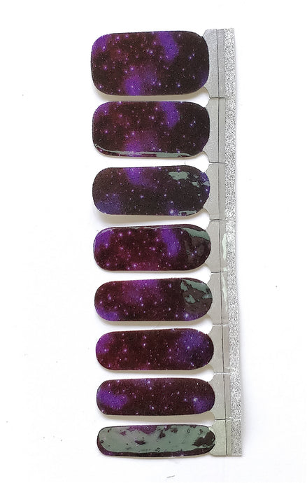 Nail Wraps | Purple Galaxy