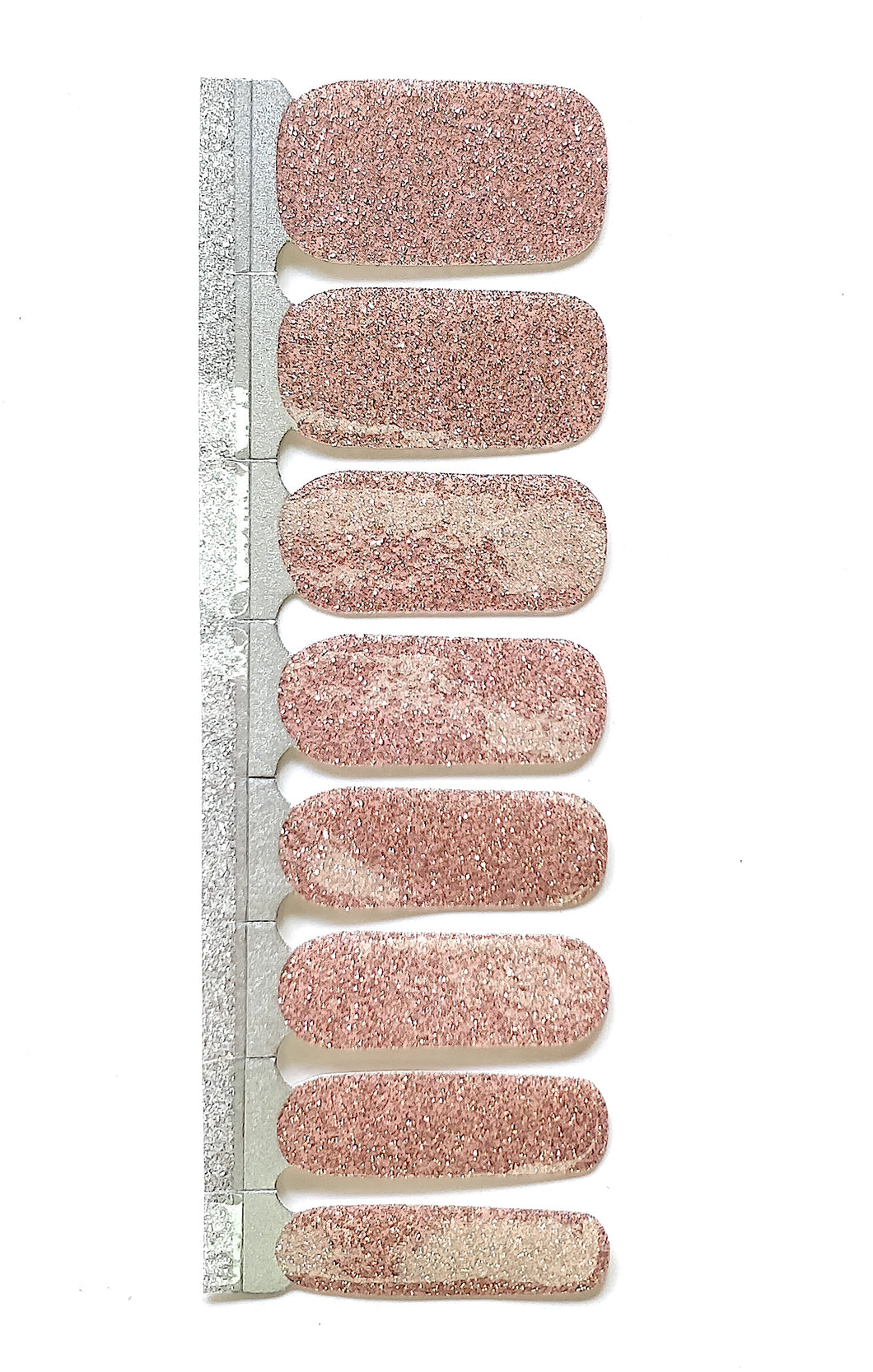 Nail Wraps | Rose Glitter