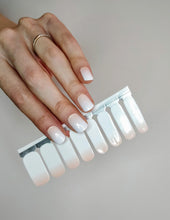Nail Wraps | Nude to White