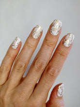 Nail Wraps | Gold Scribble