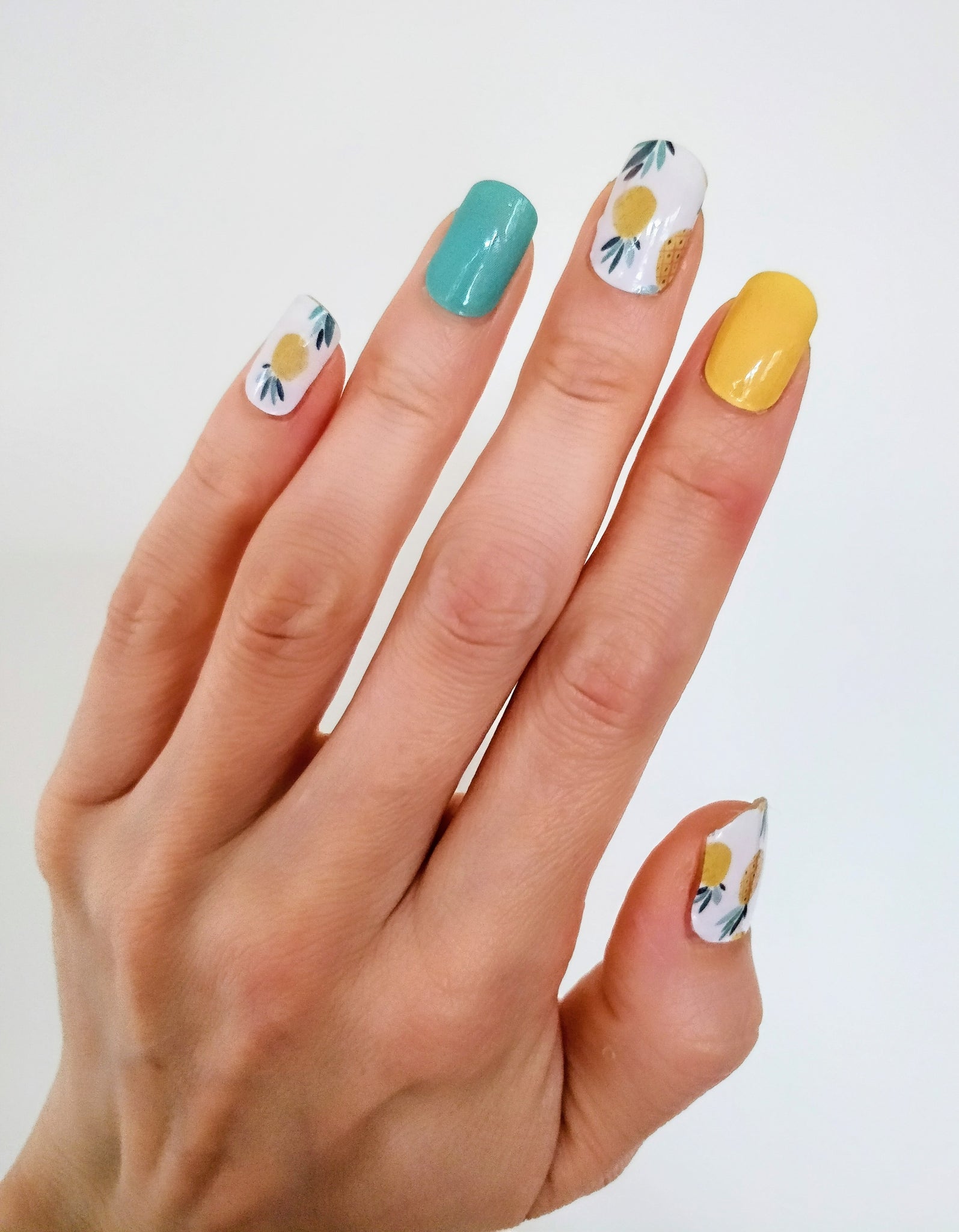 Summer Pineapple Nail Art Water Decals // Fruit Nail Art // Tropical Fruit  Nails // Nail Designs 2023 - Etsy Sweden