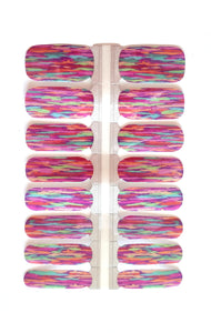 Nail Wraps | Pink Electric