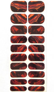 Nail Wraps | Midnight Fire