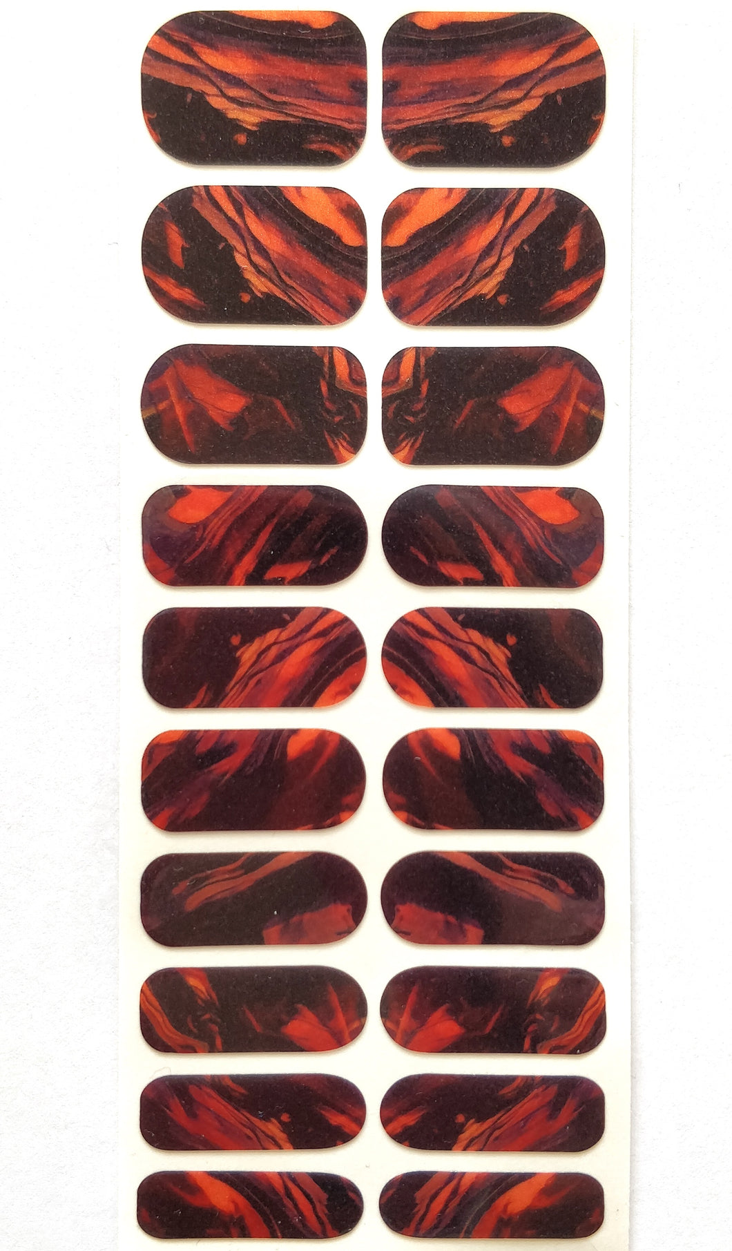 Nail Wraps | Midnight Fire